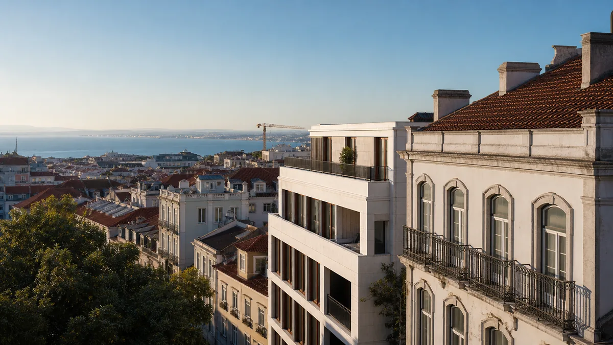 Vista panorâmica de Lisboa, base da HB Consulting em Portugal